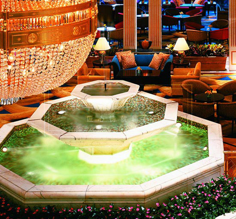 别墅室内喷泉风水布局